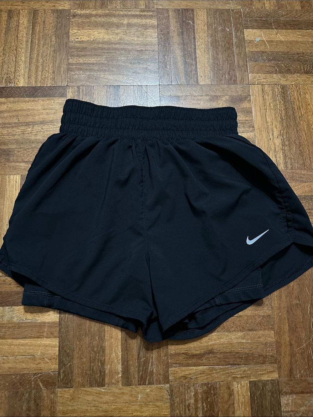 Nike Dri-FIT 2-in-1 Running Shorts Black Biker Liner Women’s XS